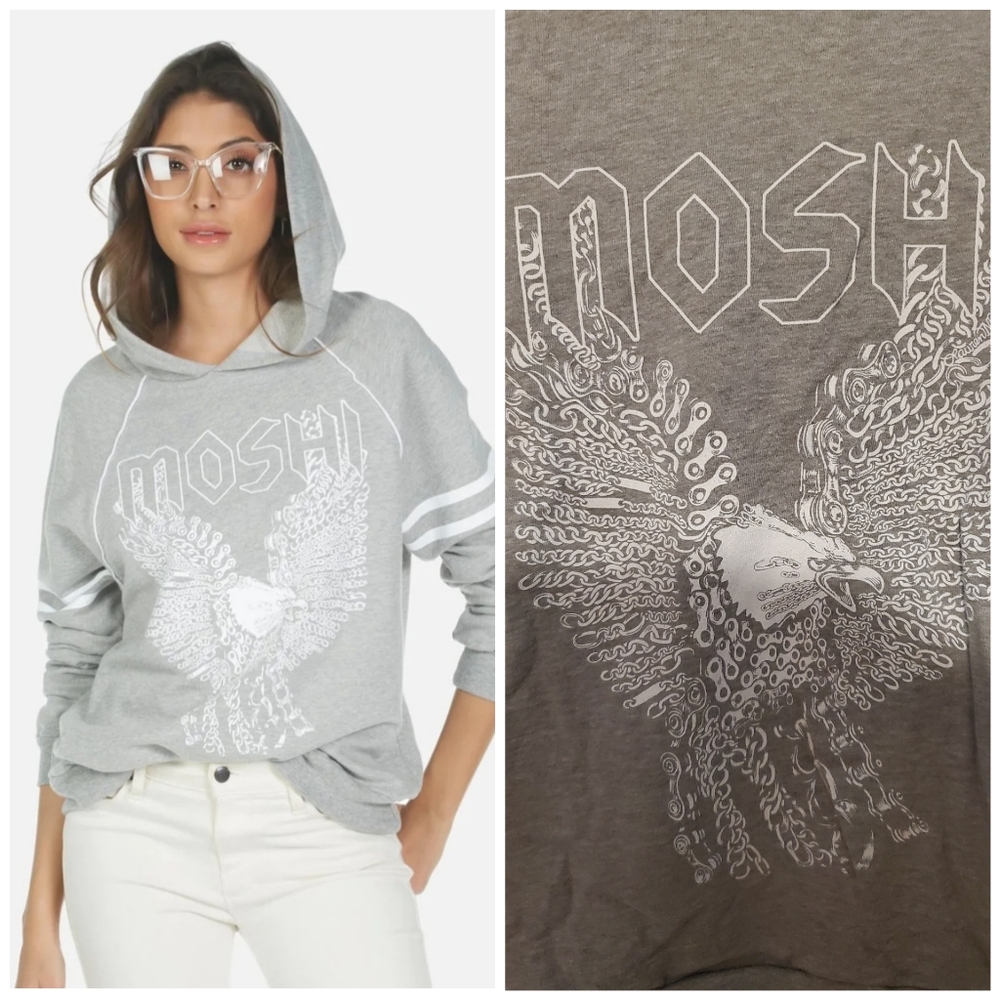 Lauren Moshi Davina Eagle Pullover hoodie
